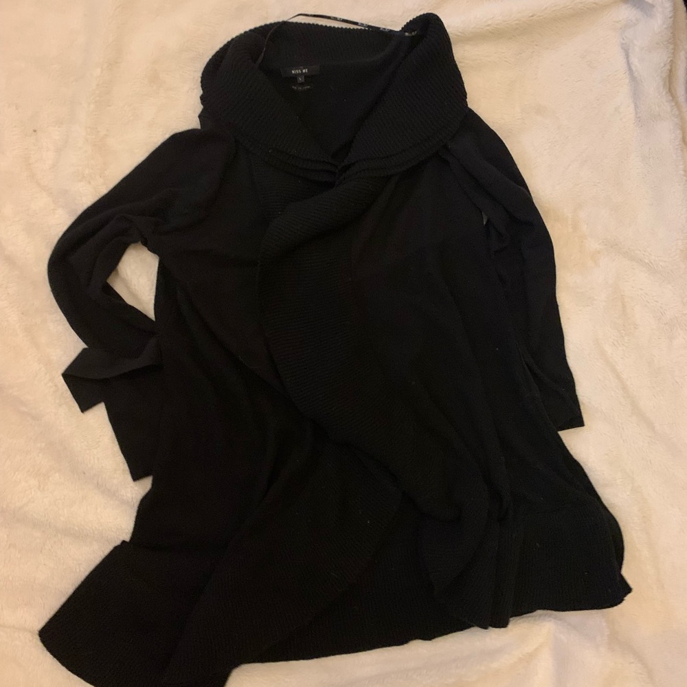 Miss Me wrap sweater size L.